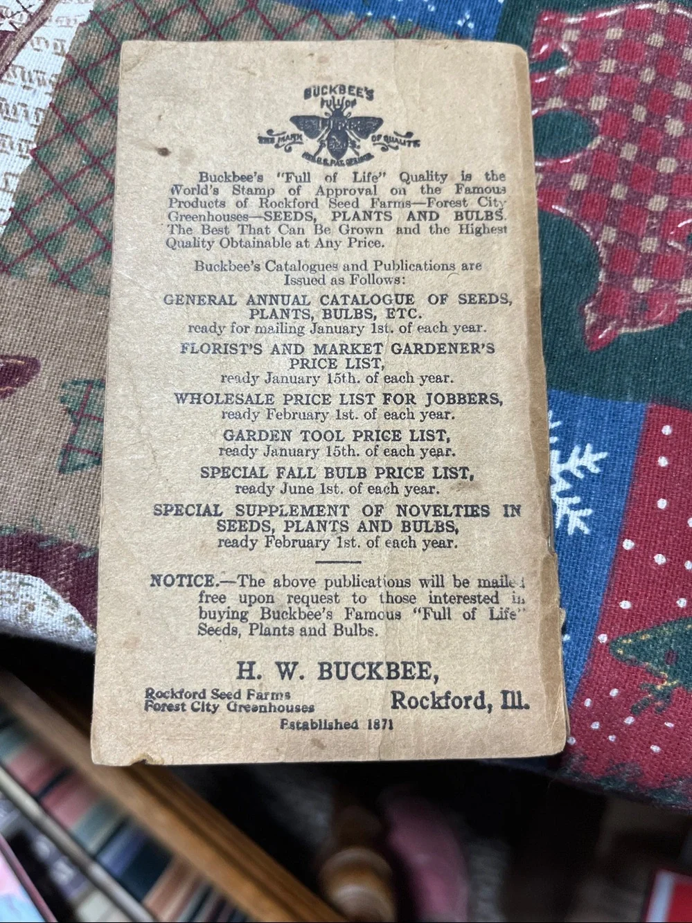 How to Grow Flowers and Seeds Vintage Booklet - H.W. Buckbee